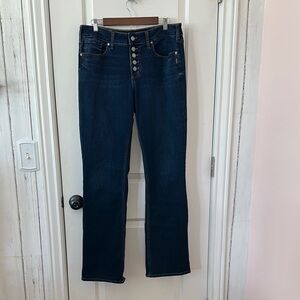 Silver Jeans Blue Straight Leg Classic Denim Suki Slim Boot Cut 34/33 almost new